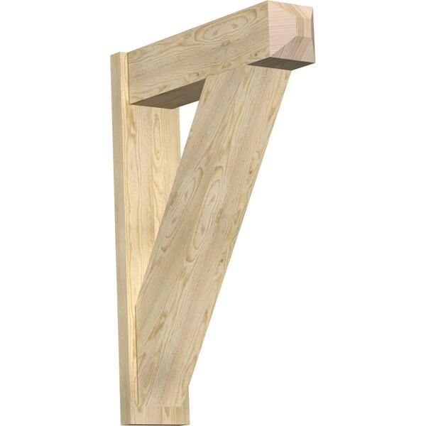 Ekena Millwork Traditional Craftsman Rough Sawn Outlooker, Douglas Fir, 8"W x 30"D x 42"H OUT08X30X42TRA04RDF - main